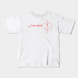 love music Kids T-Shirt